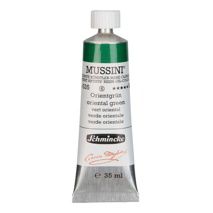 Tinta Óleo Schmincke Mussini 35ml S6 535 Oriental Green