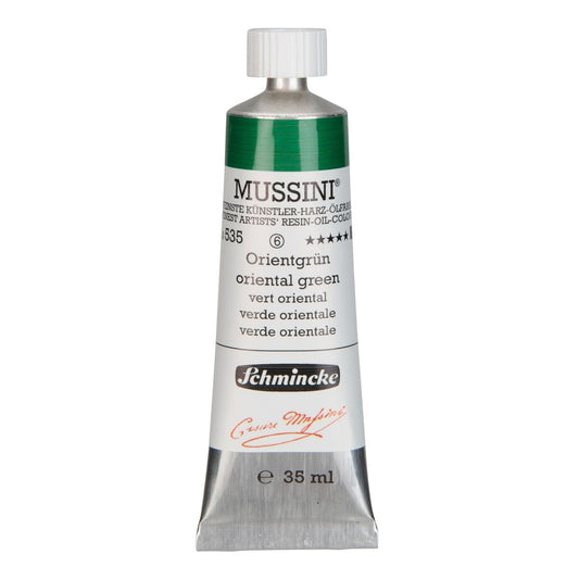 Tinta Óleo Schmincke Mussini 35ml S6 535 Oriental Green