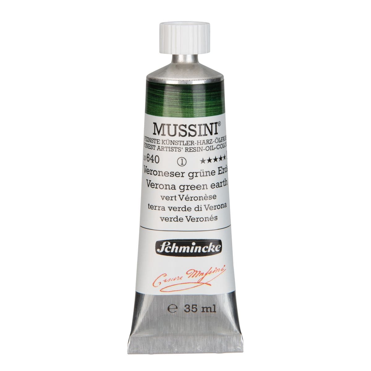 Tinta Óleo Schmincke Mussini 35ml S1 640 Verona Green Earth