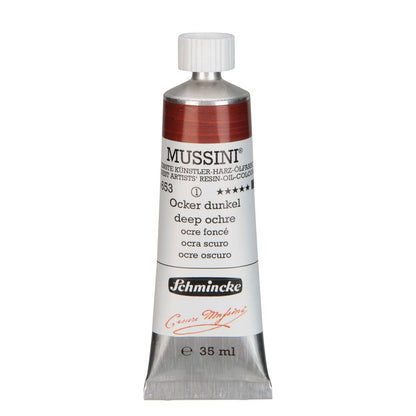 Tinta Óleo Schmincke Mussini 35ml S1 653 Deep Ochre