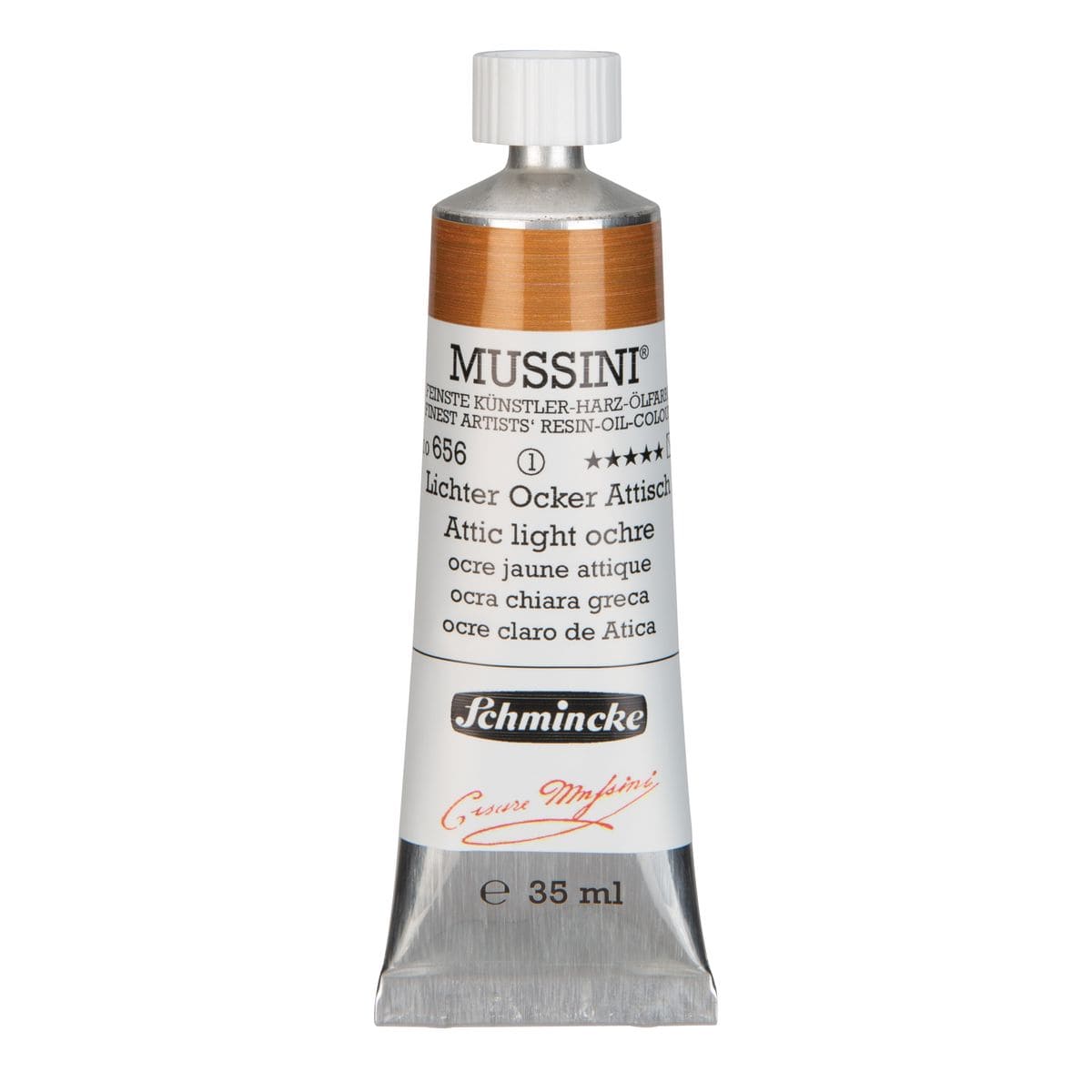 Tinta Óleo Schmincke Mussini 35ml S1 656 Attic Light Ochre