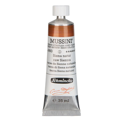 Tinta Óleo Schmincke Mussini 35ml S1 660 Raw Sienna