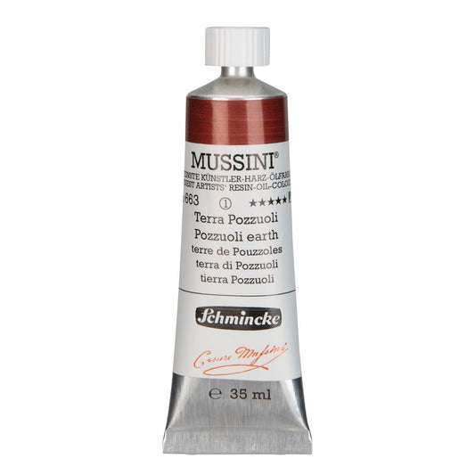 Tinta Óleo Schmincke Mussini 35ml S1 663 Pozzuoli Earth