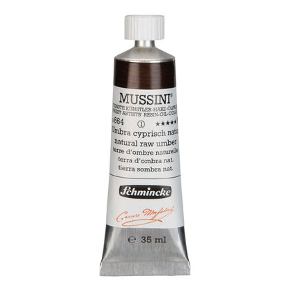 Tinta Óleo Schmincke Mussini 35ml S1 664 Nat Raw Umber