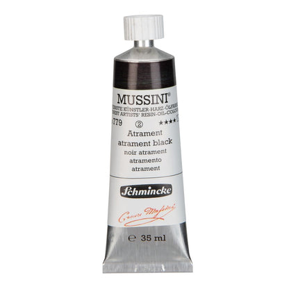 Tinta Óleo Schmincke Mussini 35ml S2 779 Atrament Black