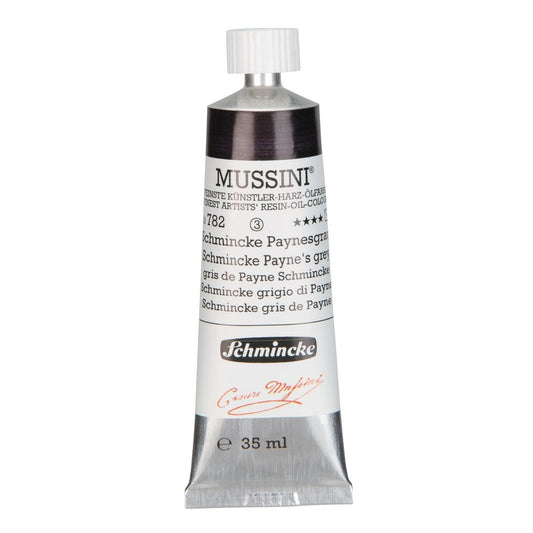 Tinta Óleo Schmincke Mussini 35ml S3 782 Paynes Grey