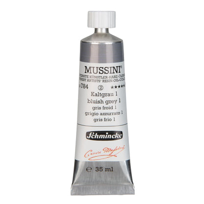 Tinta Óleo Schmincke Mussini 35ml S2 784 Bluish Grey 1