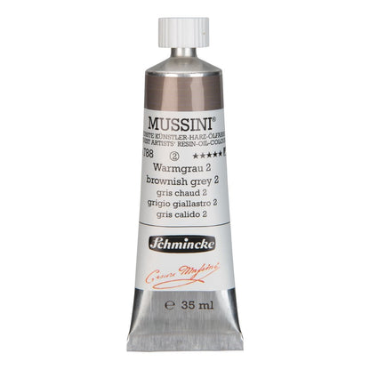 Tinta Óleo Schmincke Mussini 35ml S2 788 Brownish Grey 2