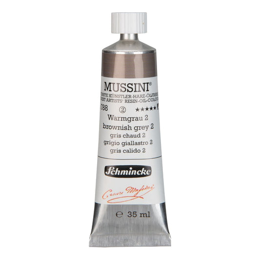 Tinta Óleo Schmincke Mussini 35ml S2 788 Brownish Grey 2