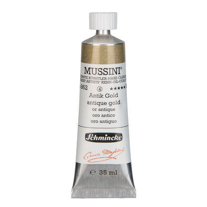 Tinta Óleo Schmincke Mussini 35ml S4 862 Antique Gold