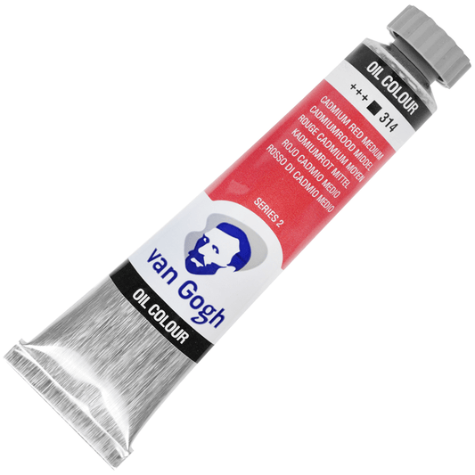 Tinta Óleo Van Gogh 20ml 314 Cadmium Red Medium