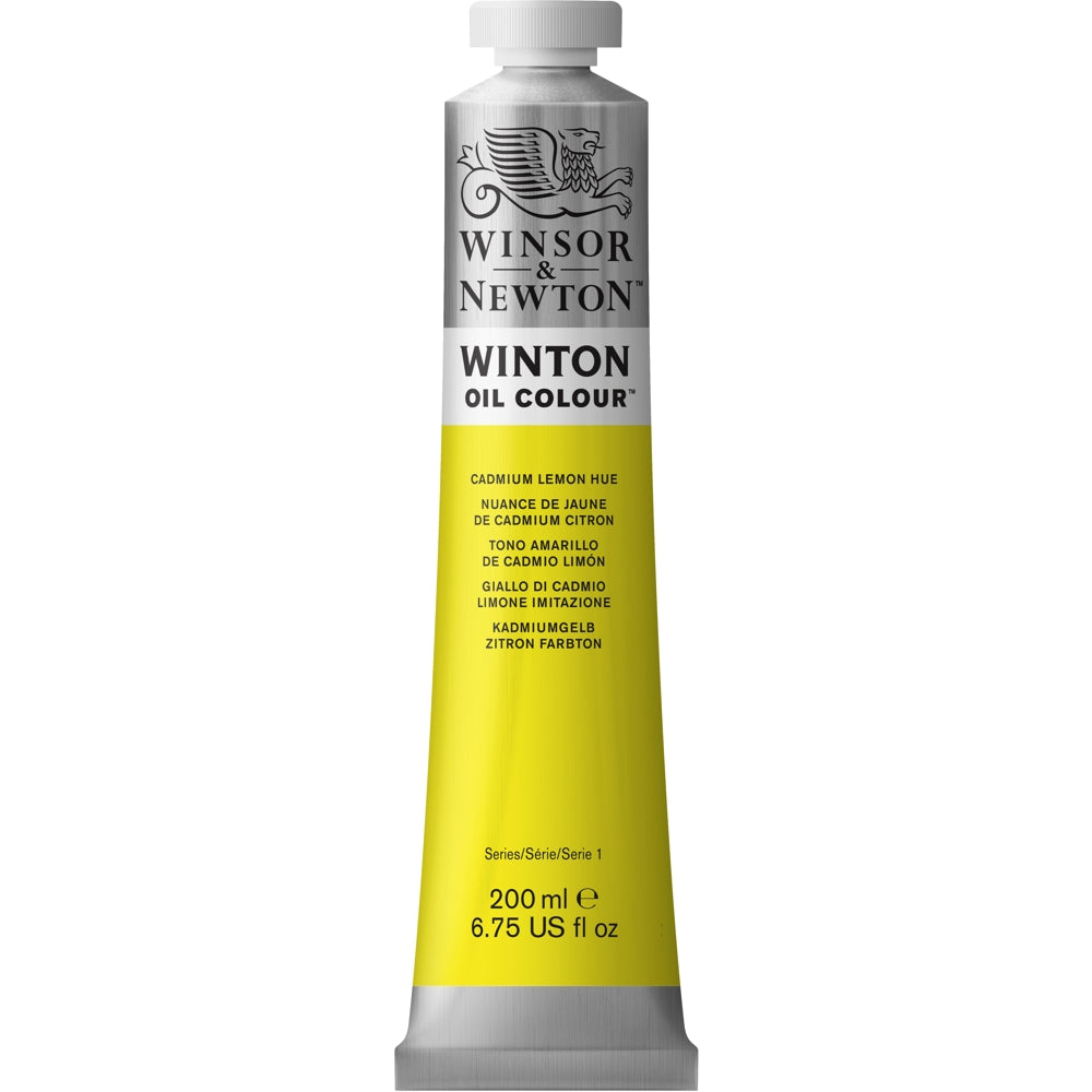 Tinta Óleo Winton 200ml Winsor & Newton 087 Cadmium Lemon Hue