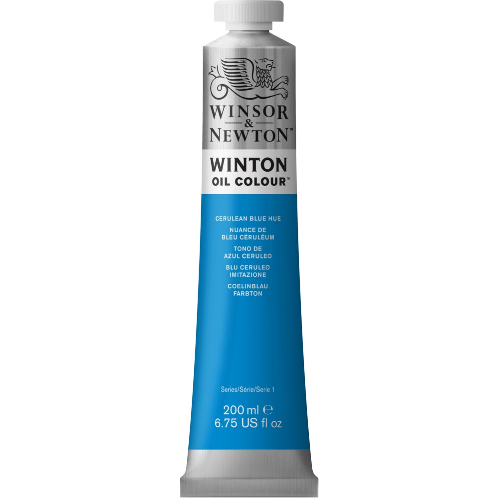 Tinta Óleo Winton 200ml Winsor & Newton 138 Cerulean Blue Hue