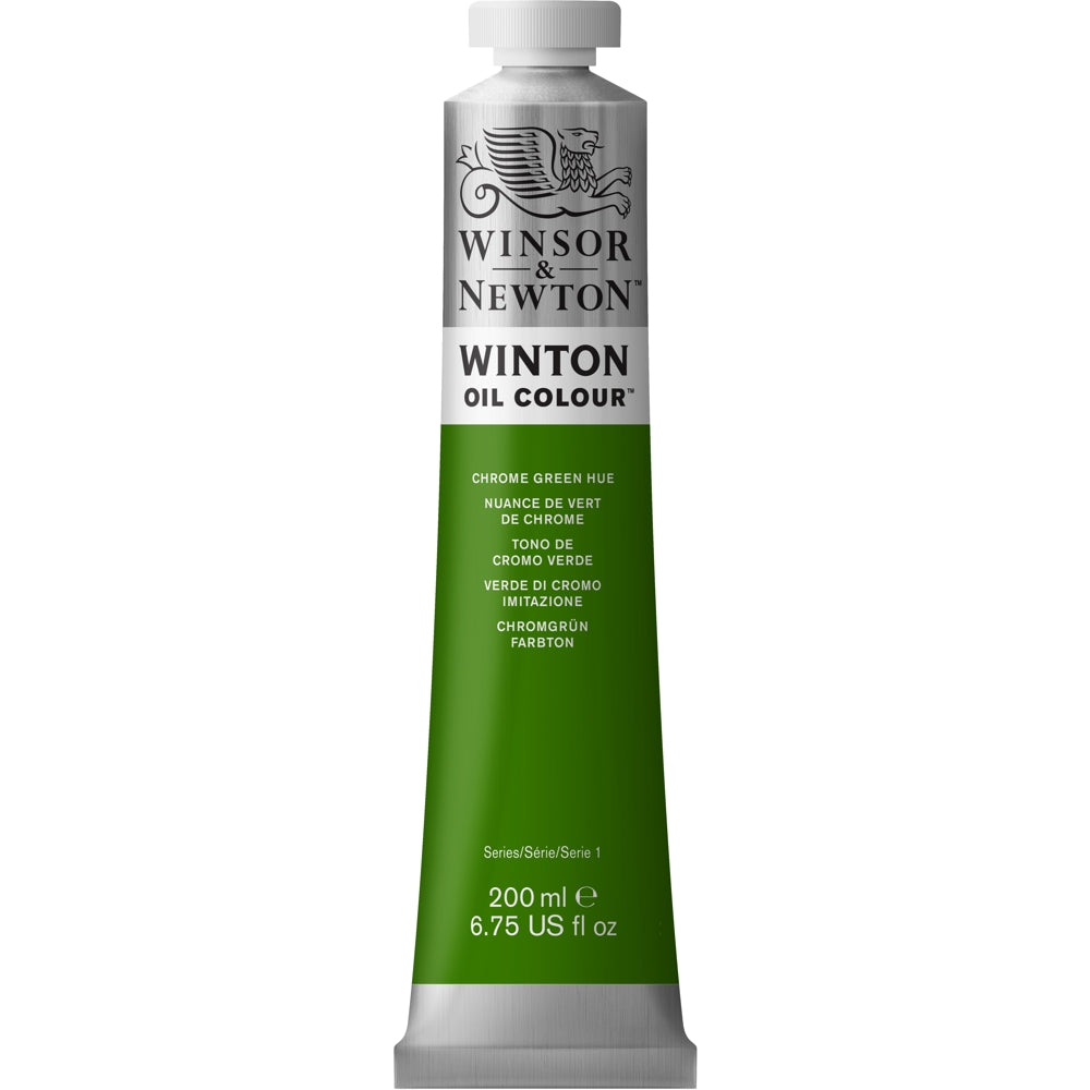 Tinta Óleo Winton 200ml Winsor & Newton 145 Chrome Green Hue