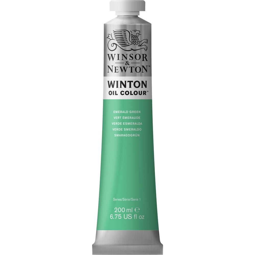 Tinta Óleo Winton 200ml Winsor & Newton 241 Emerald Green