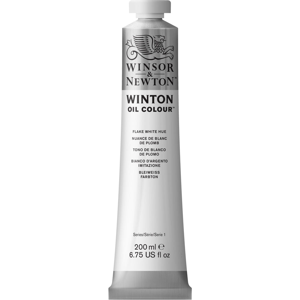 Tinta Óleo Winton 200ml Winsor & Newton 242 Flake White Hue