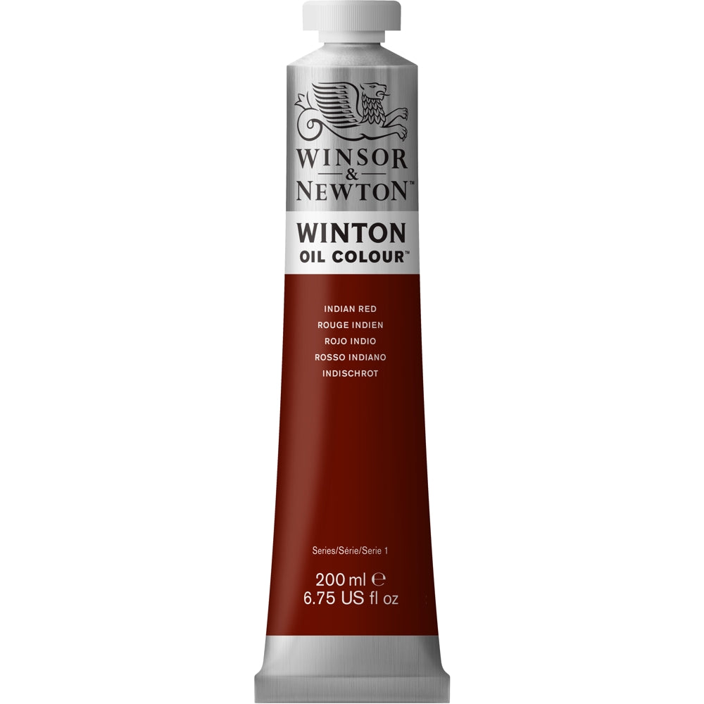 Tinta Óleo Winton 200ml Winsor & Newton 317 Indian Red