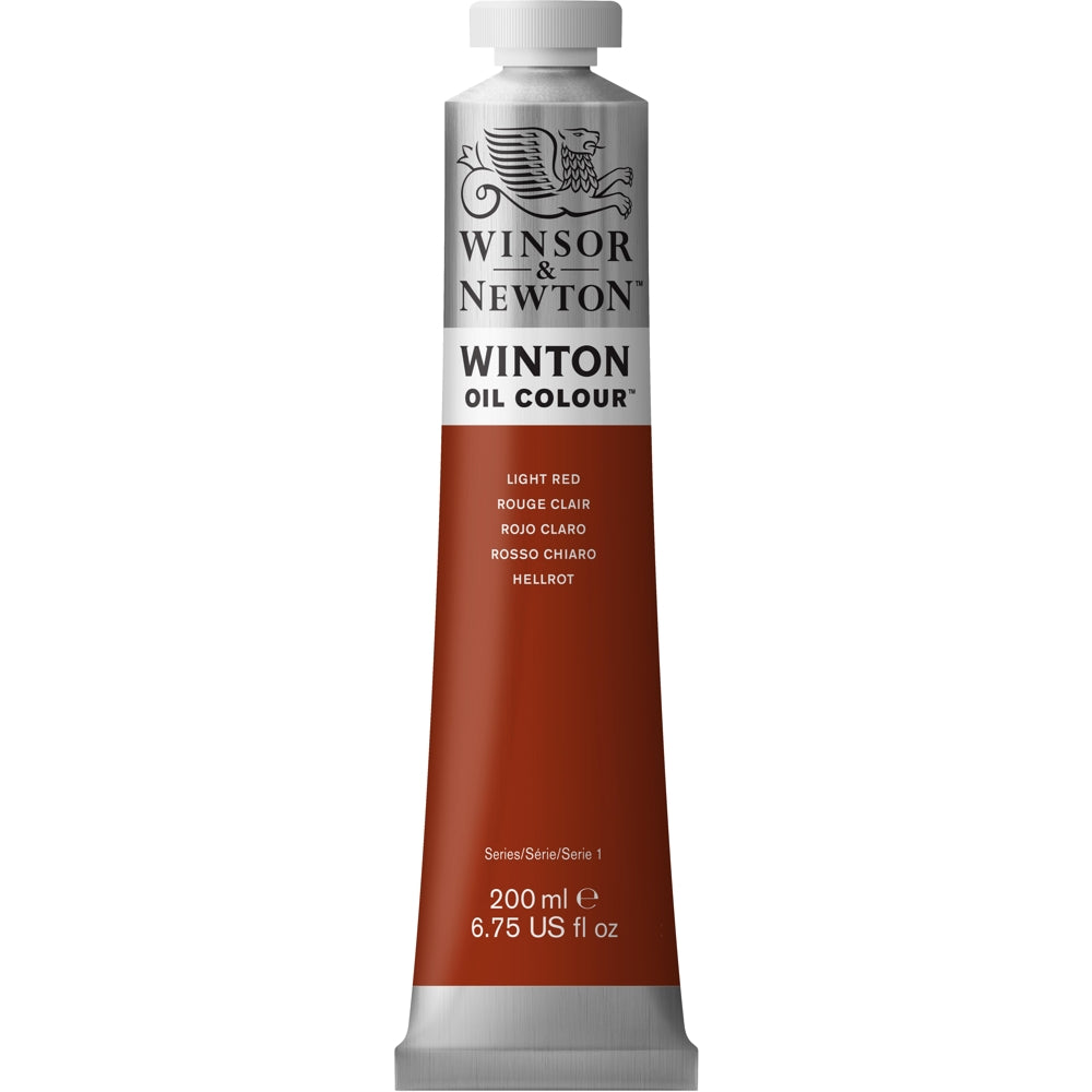 Tinta Óleo Winton 200ml Winsor & Newton 362 Light Red