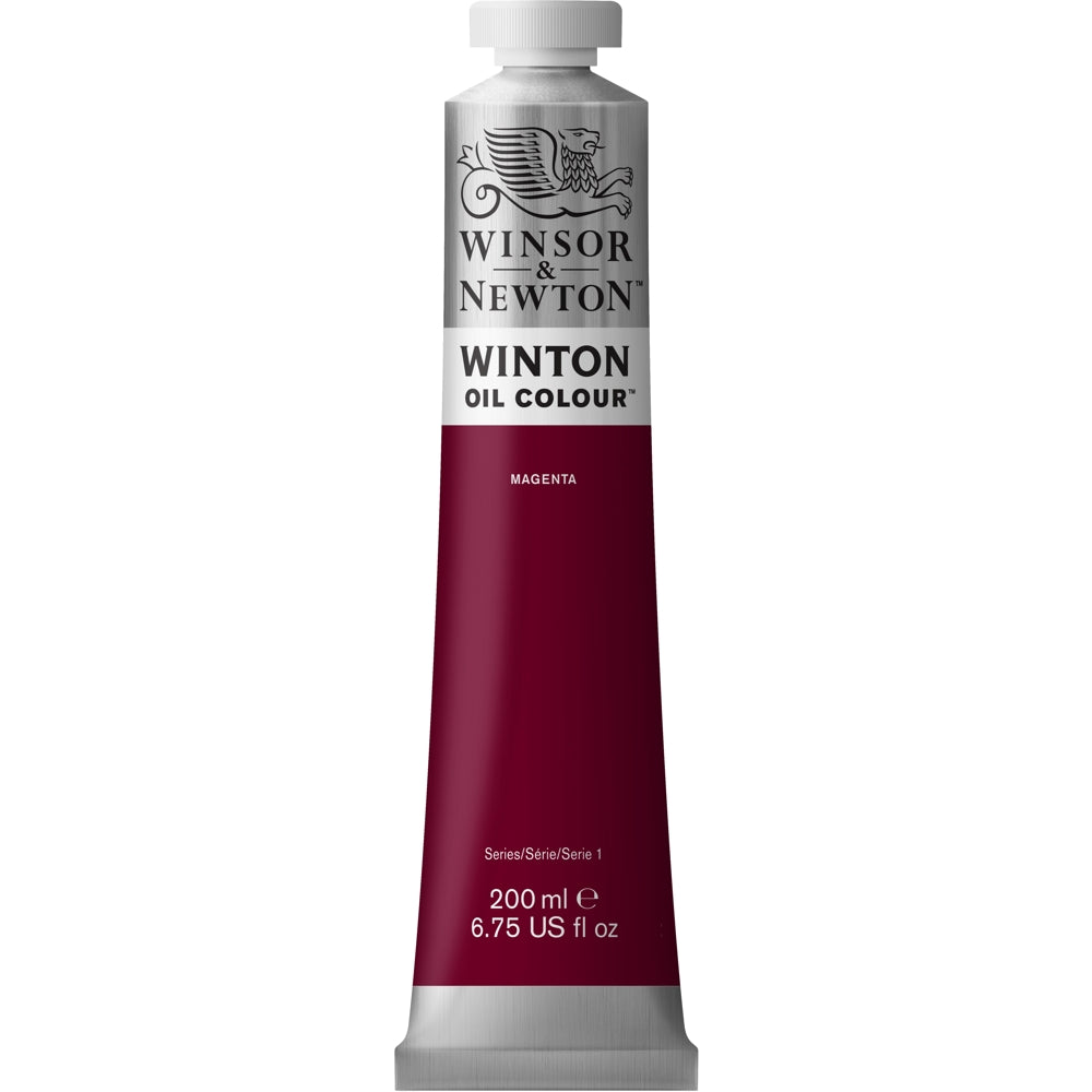 Tinta Óleo Winton 200ml Winsor & Newton 380 Magenta