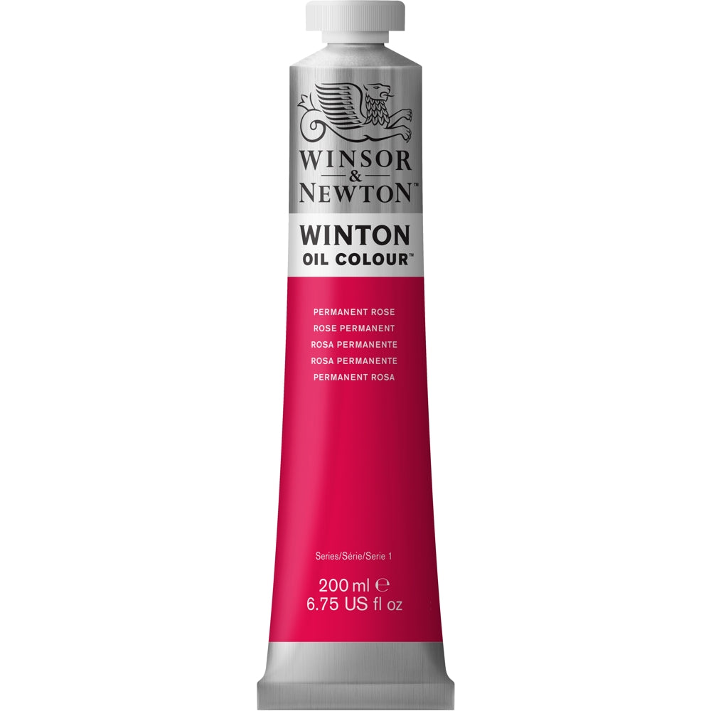 Tinta Óleo Winton 200ml Winsor & Newton 502 Permanent Rose