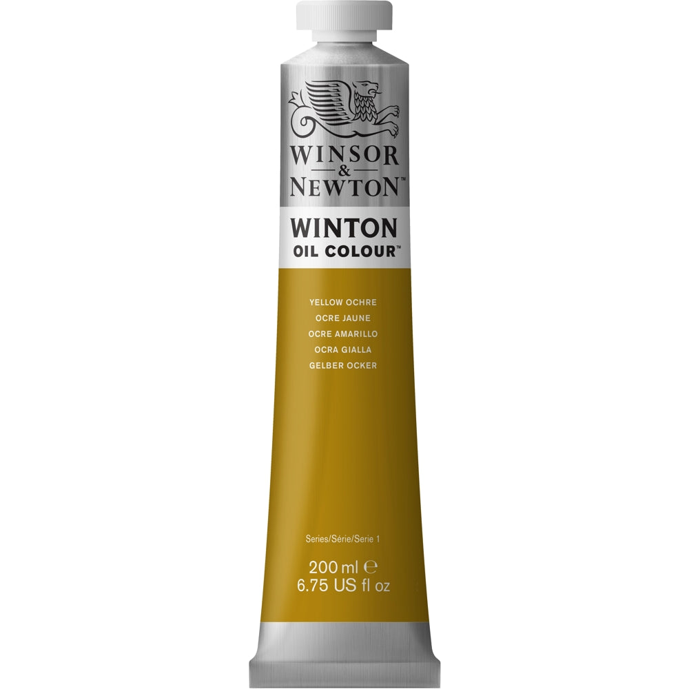 Tinta Óleo Winton 200ml Winsor & Newton 744 Yellow Ochre