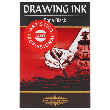 Tinta Nankin para Caligrafia Preto Koh-I-Noor