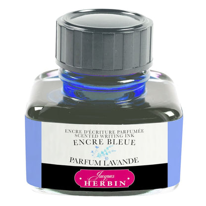 Tinta para Caneta Tinteiro Herbin Perfumada 30ml Cor Lavanda