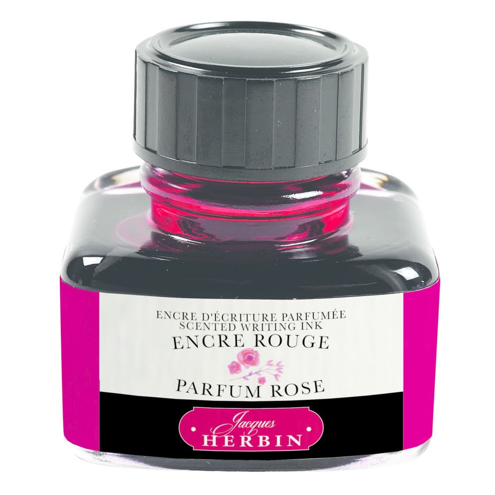 Tinta para Caneta Tinteiro Herbin Perfumada 30ml Cor Rosa