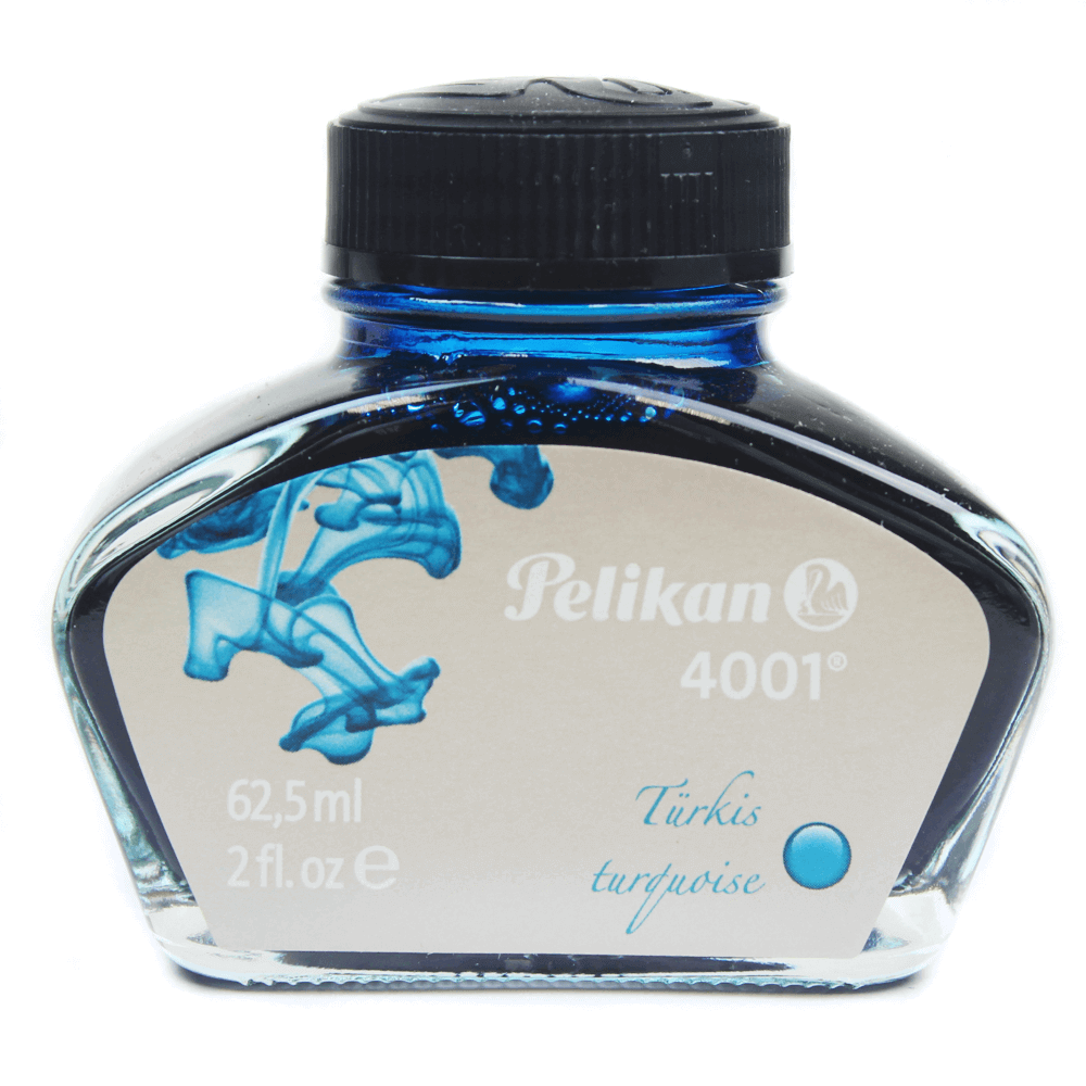 Tinta Para Caneta Tinteiro 62,5ml Turquesa Pelikan 4001