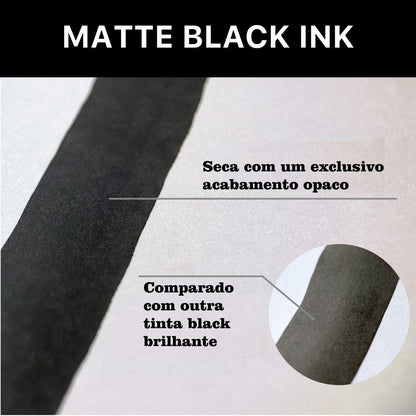 Tinta Para Ilustração Black Zig Kuretake 60ml Preto