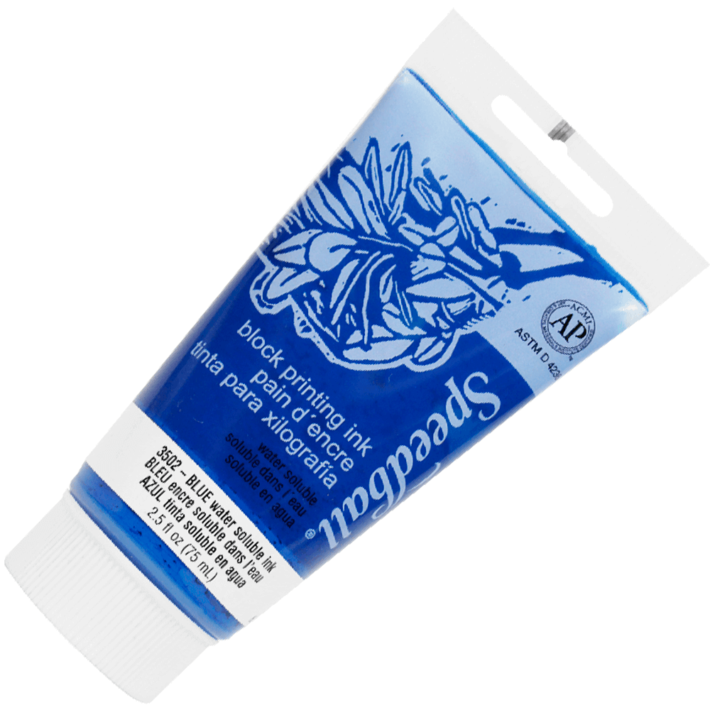 Tinta Para Xilogravura Speedball 75ml Azul 3502