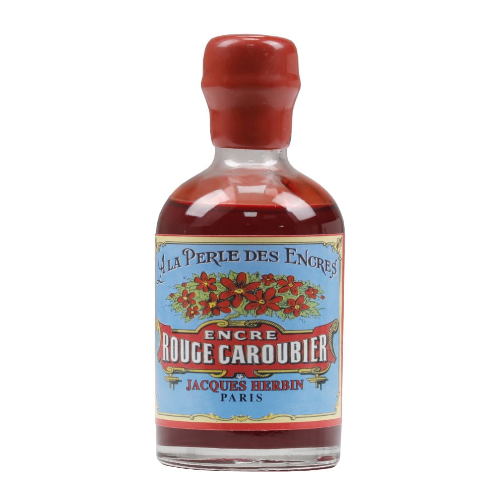 Tinta Para Caneta Tinteiro Herbin Edição 350 anos 100ml Rouge Caroubier