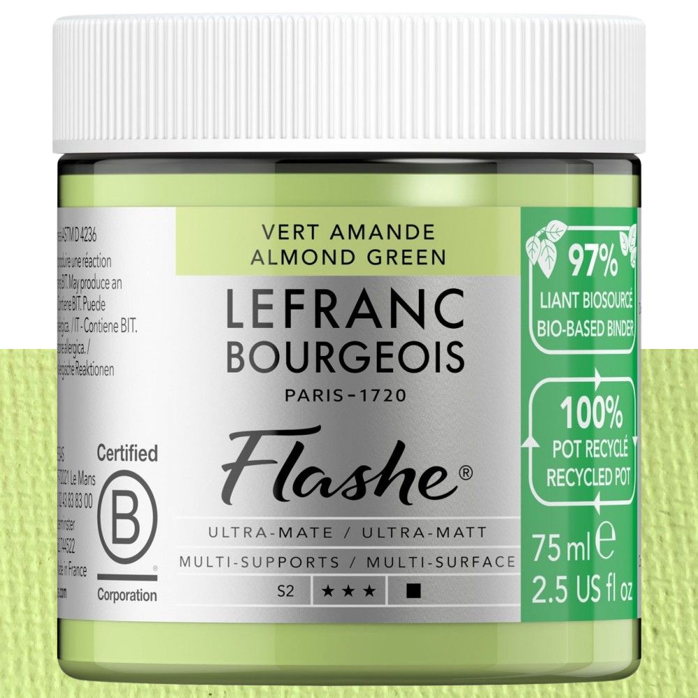 Tinta Vinílica Flashe Biobased Lefranc & Bourgeois 75ml S2