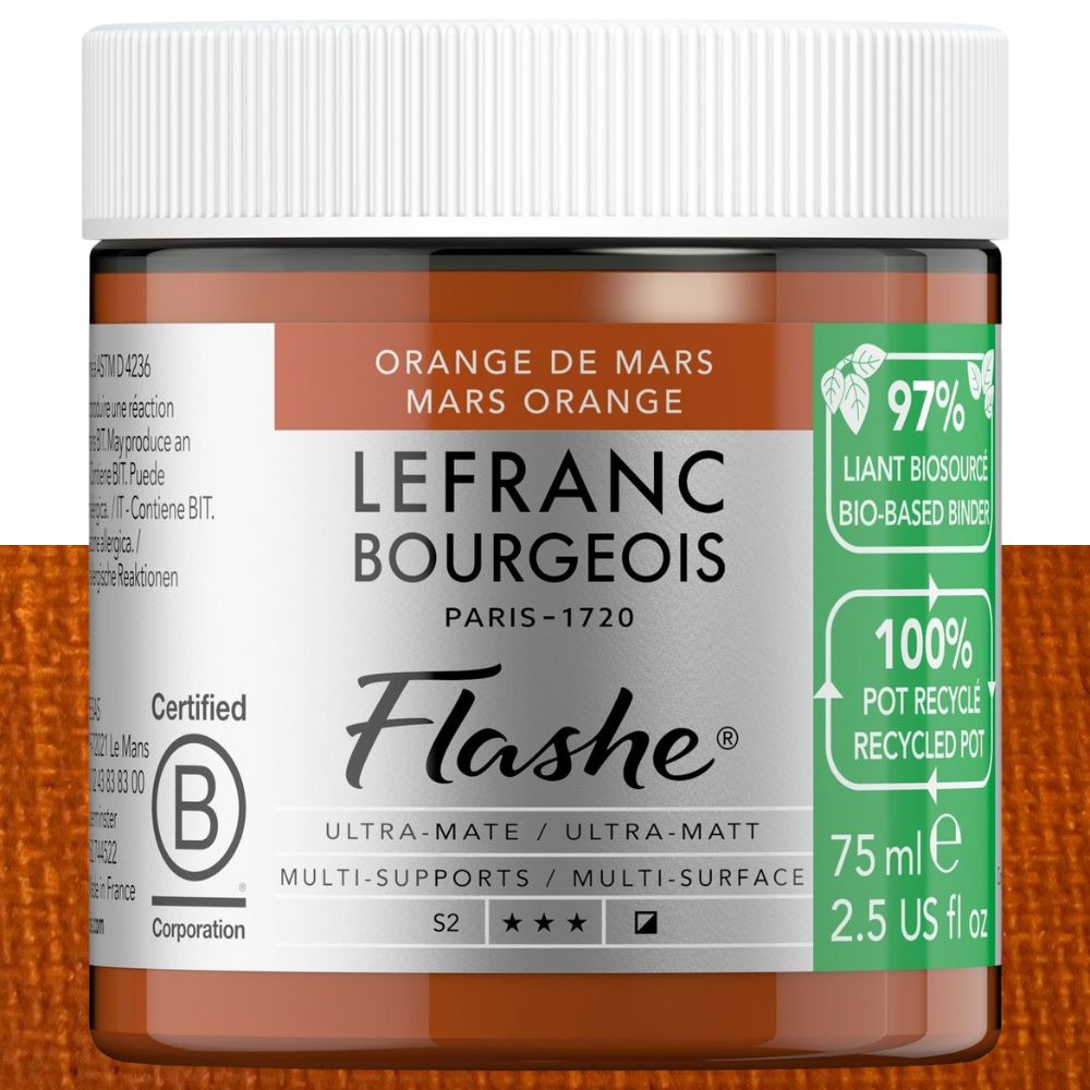 Tinta Vinílica Flashe Biobased Lefranc & Bourgeois 75ml S2