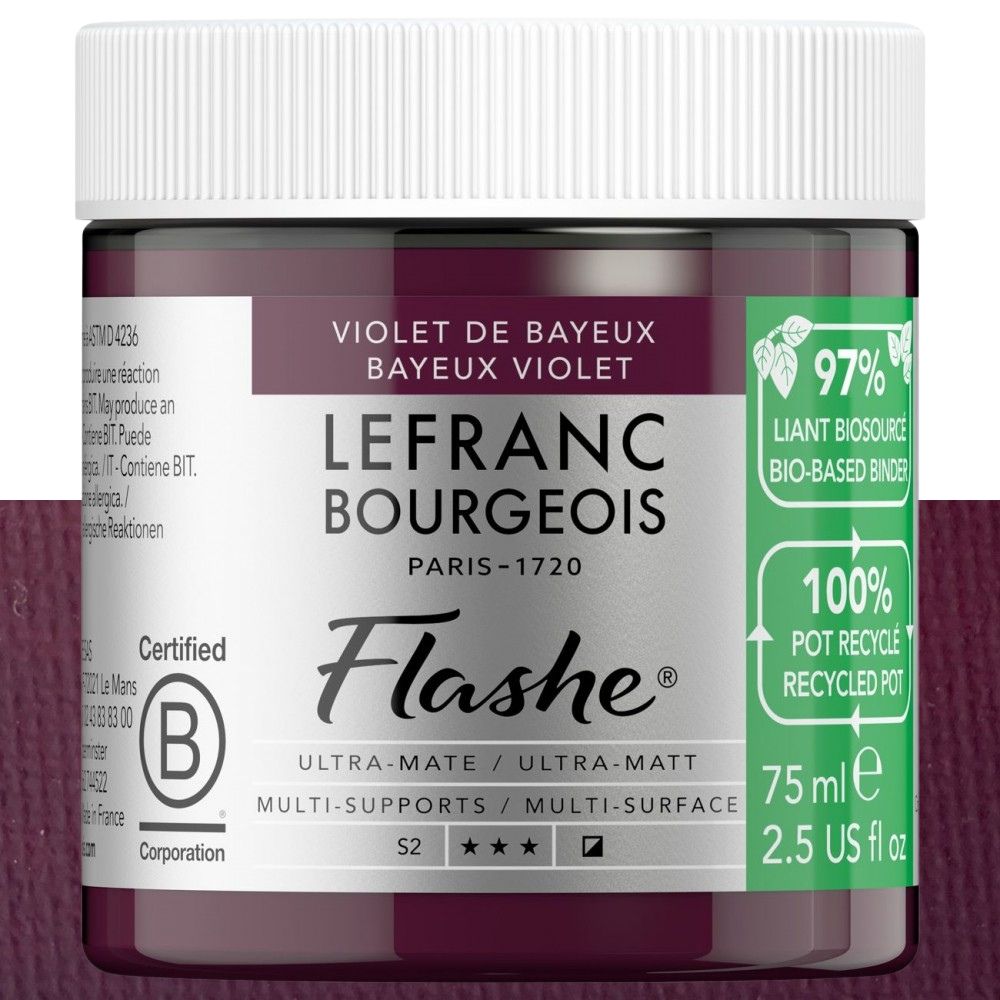 Tinta Vinílica Flashe Biobased Lefranc & Bourgeois 75ml S2