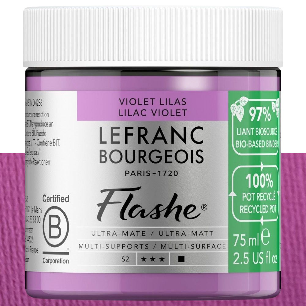 Tinta Vinílica Flashe Biobased Lefranc & Bourgeois 75ml S2