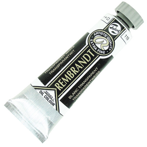 Tinta Óleo Rembrandt 15ml 119 Transp. White - Série 1