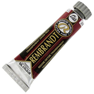 Tinta Óleo Rembrandt 15ml 378 Trans. Ox. Red - Série 3
