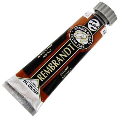 Tinta Óleo Rembrandt 15ml 414 Asphaltum - Série 1