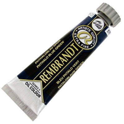 Tinta Óleo Rembrandt 15ml 576 Phthalo Blue Green - Série 3