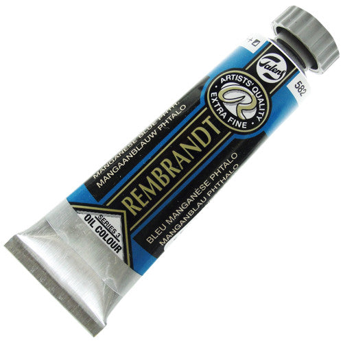 Tinta Óleo Rembrandt 15ml 582 Mang. Blue (Phthalo) - Série 3