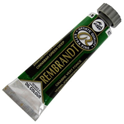 Tinta Óleo Rembrandt 15ml 627 Cinnabar Green Deep - Série 2
