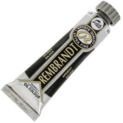 Tinta Óleo Rembrandt 15ml 800 Silver - Série 3