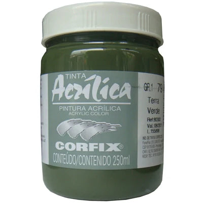 Tinta Acrílica Corfix 250ml G1
