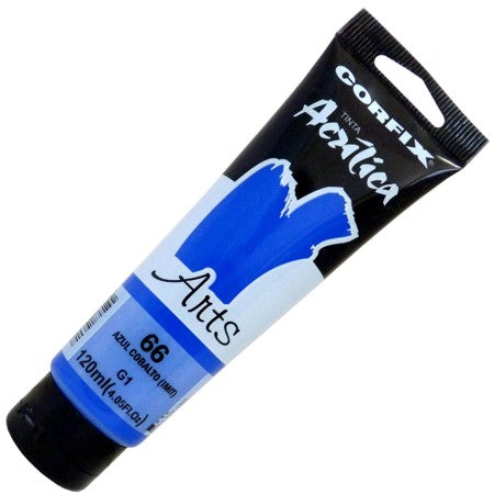 Tinta Acrílica Corfix Arts 120ml  66 Azul Cobalto (IMIT) G1
