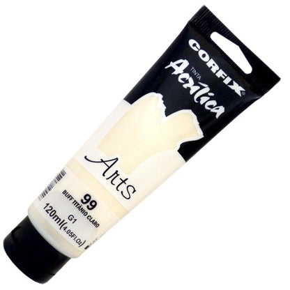 Tinta Acrílica Corfix Arts 120ml G1