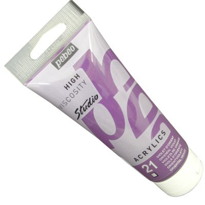 Tinta Acrílica Pébéo Studio  21 Violeta Oriental 100ml