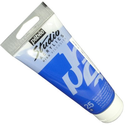 Tinta Acrílica Pébéo Studio  25 Azul Ultramar 100ml