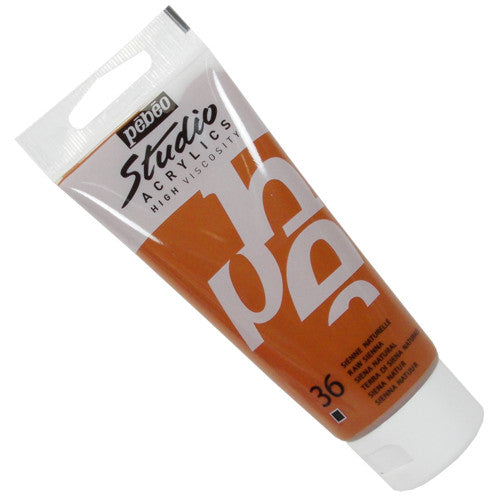 Tinta Acrílica Pébéo Studio  36 Siena Natural 100ml