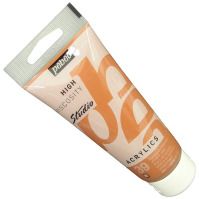 Tinta Acrílica Pébéo Studio  39 Vermelho Veneza 100ml